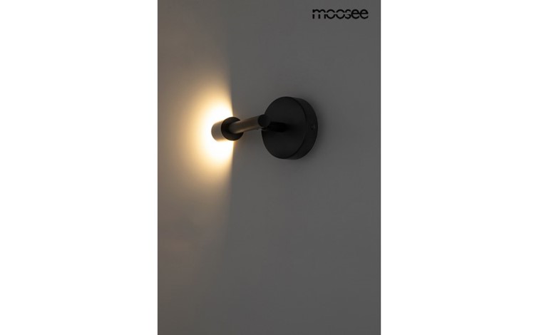 Lampa Ścienna PRISMA Czarny