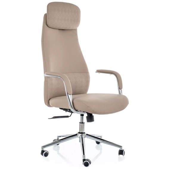 Fotel Obrotowy Q-05 Beżowy