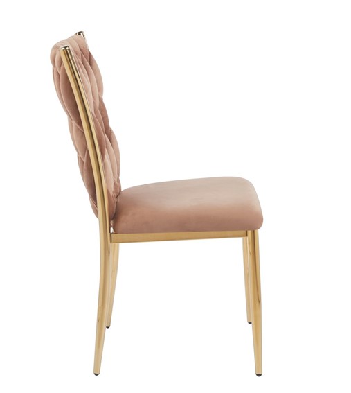 Krzesło Velvet K37-FX (G) Cappuccino