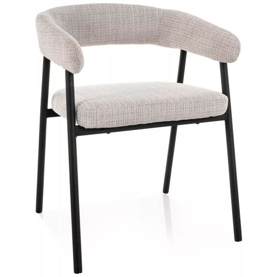 Krzesło KATANA Szary/Czarny Mat