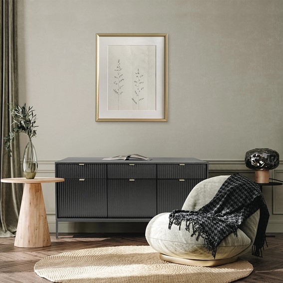 Komoda DELICIOUS 2 Duża Czarny