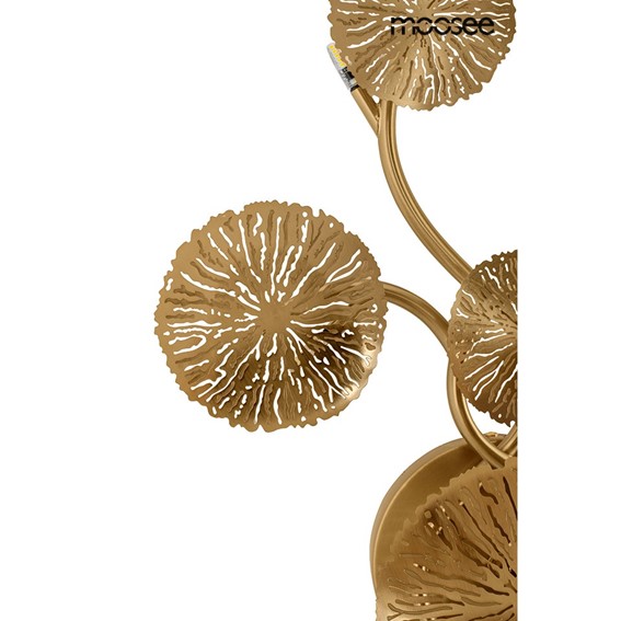 Lampa Ścienna LIRIO 6 Złoty