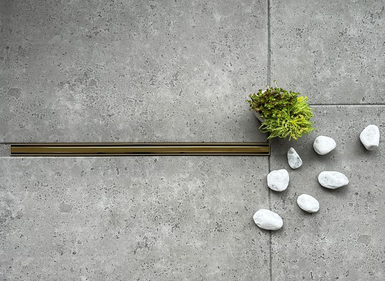 Odpływ NEOX SLIM PRO 800 Złoty