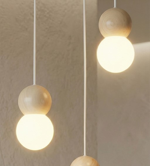 Lampa Wisząca LOOP 3 Biały