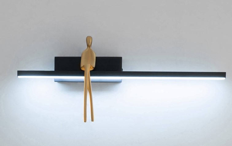 Lampa Ścienna BOY Czarny