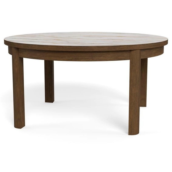 Stolik SOUTHAMPTON fi90 Beżowy/Brązowy