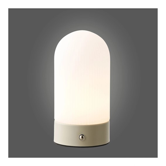 Lampa Stołowa ASHFORD Biały/Beżowy