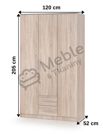 Szafa LIMA S-3 Dąb Sonoma