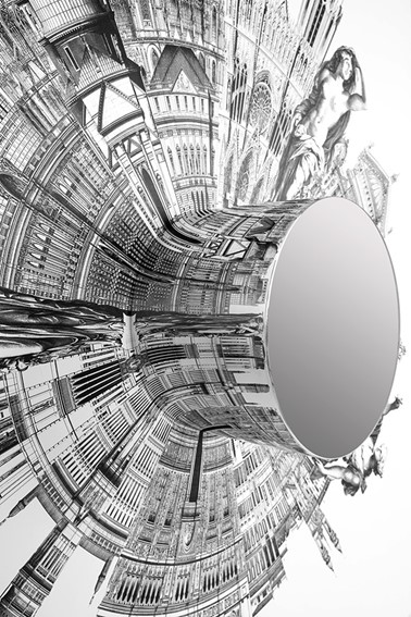 Obraz CRAZY WORLD 180x180cm