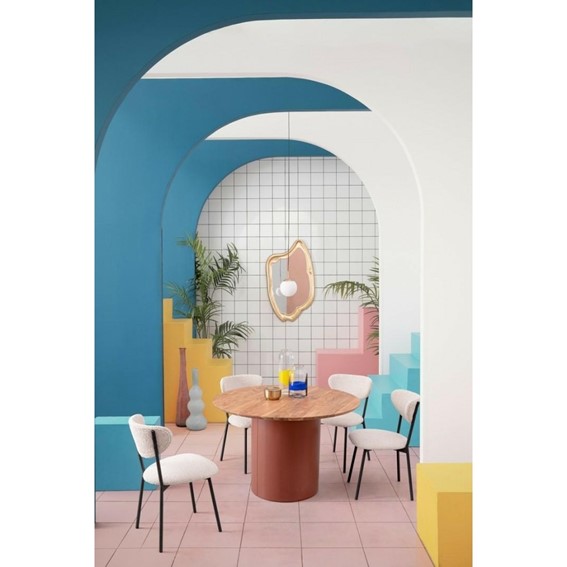 Krzesło LUDMILLA Beżowy