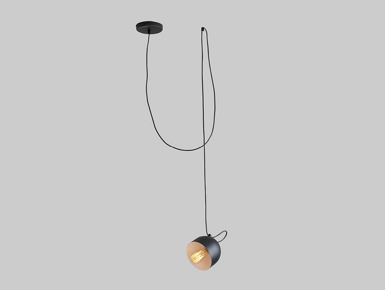 Lampa wisząca POPO 1 – czarny