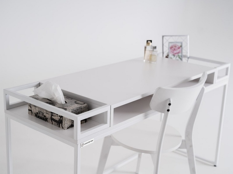 Toaletka Glamm 50x140 Biały