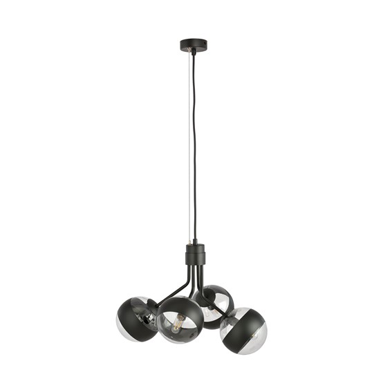 Lampa Sufitowa NOVA 4 STRIPE Czarny