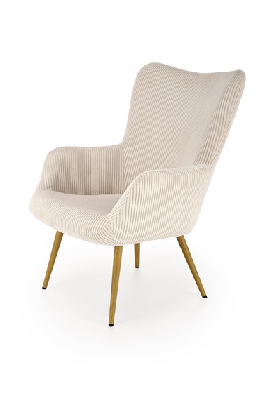 Fotel Wypoczynkowy AMARO Kremowy