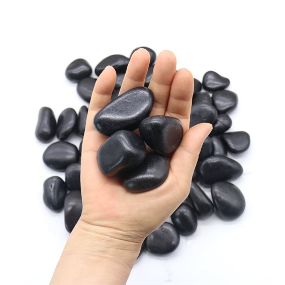 Kamień Dekoracyjny Ogrodowy 2-3cm 5kg Czarny