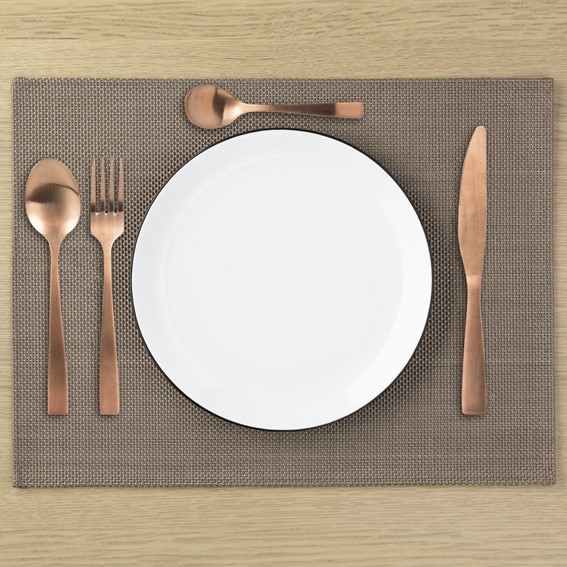 Zestaw Sztućców CHARBON 16szt Miedziane