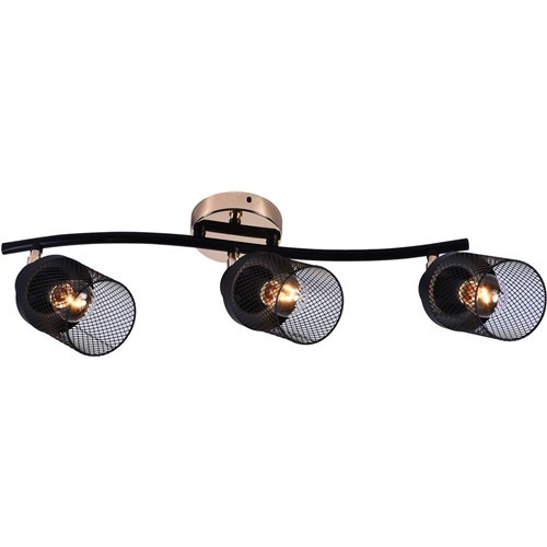 Listwa GISSI 3 Złoty/Czarny