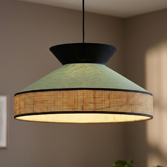 Lampa Wisząca SIESTA 1 Zielony