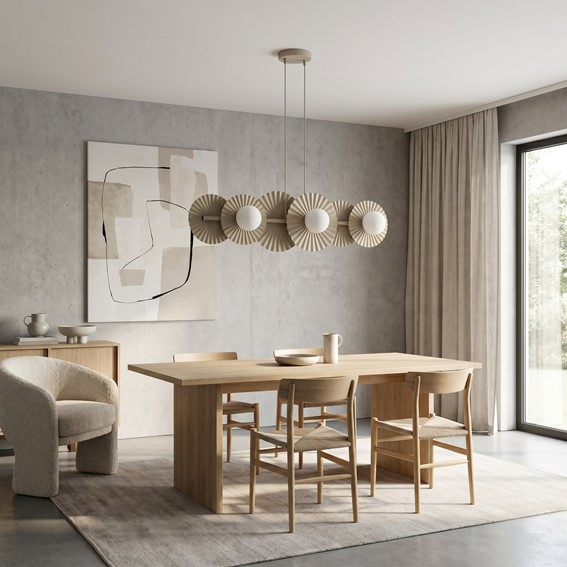 Lampa Wisząca UMBRA 6 Mokka