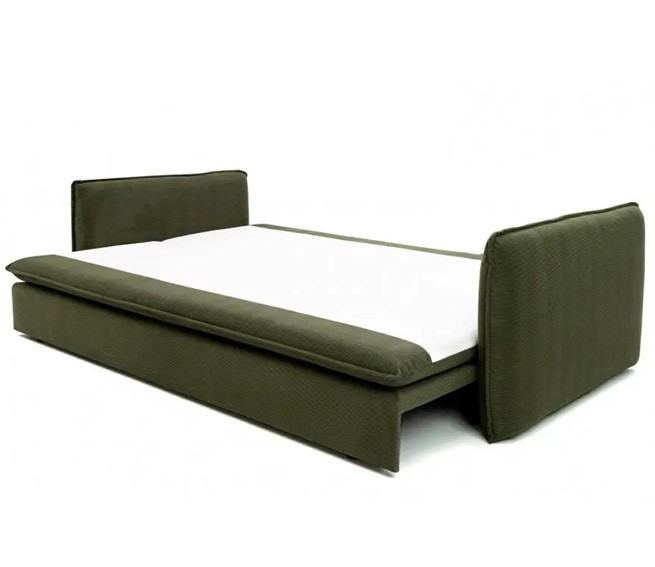 Sofa SENSE SLIM Ciemna Zieleń z Funkcją Spania - I Grupa Tkanin
