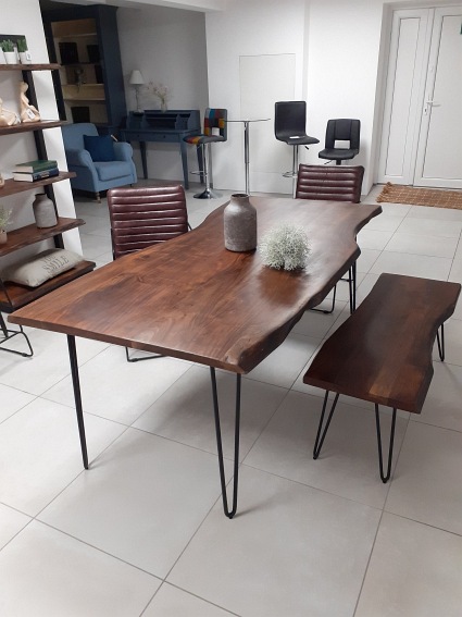 Stół Avola AV1781-79 200x100 Orzech