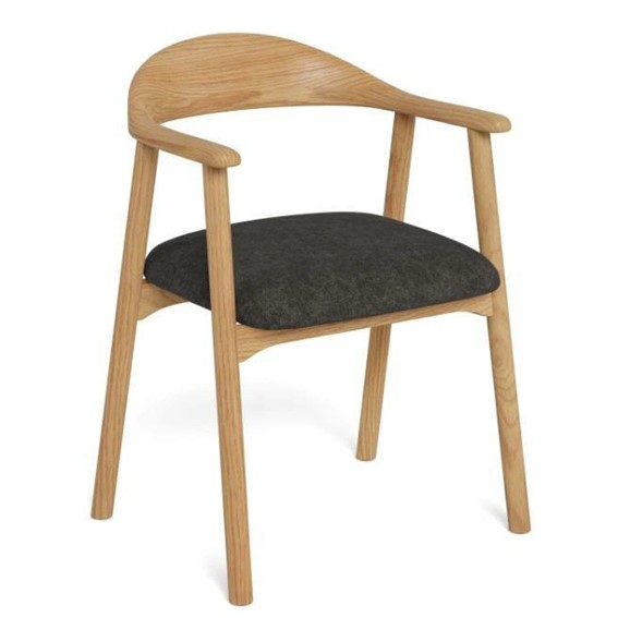 Krzesło ADDI Szary/Dąb Naturalny