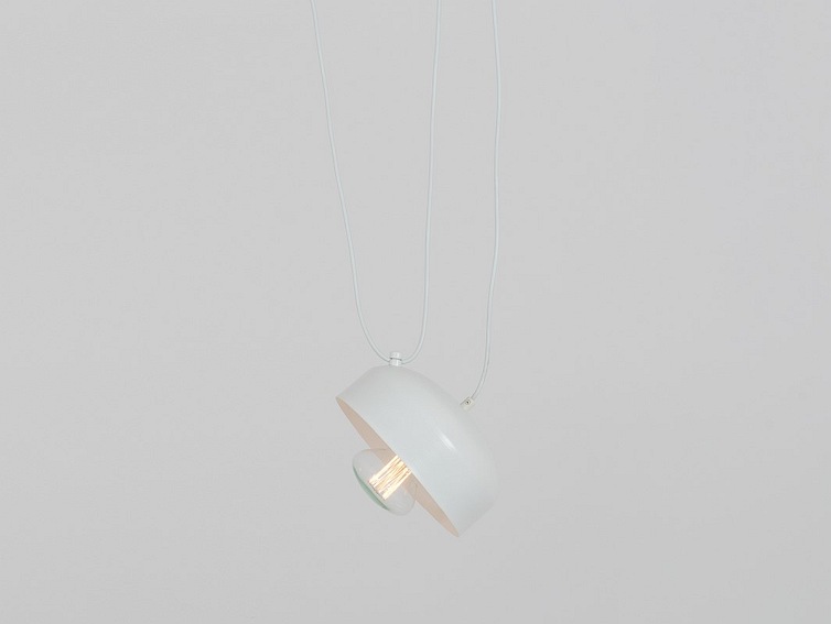 Lampa wisząca POPO FLAT 1 – biały