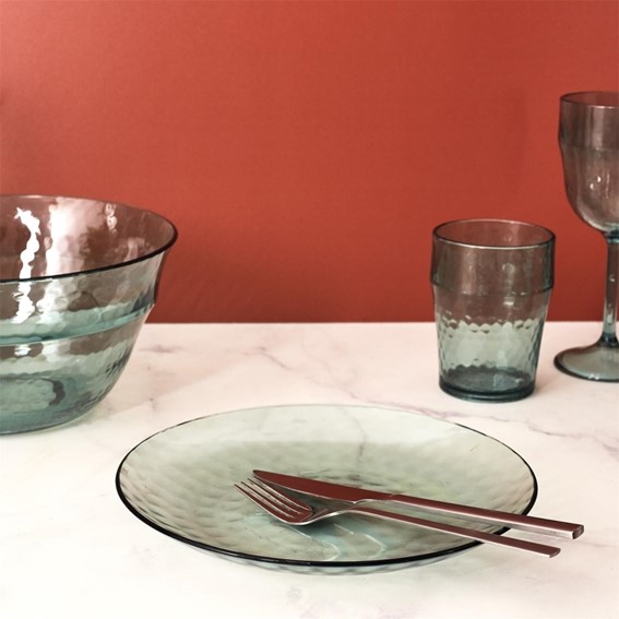 Talerz ZEKRIT 23,5cm Niebieski