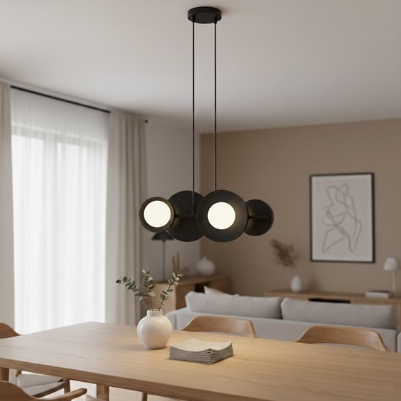 Lampa Wisząca MODEL 4 Czarny