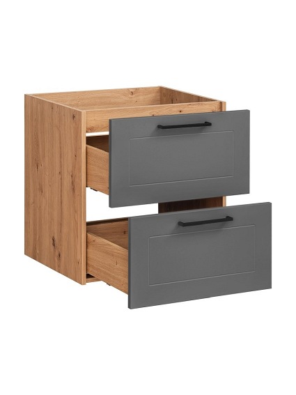 Szafka pod Umywalkę Madera Grey 820 46x60x61 Dąb/Grafit