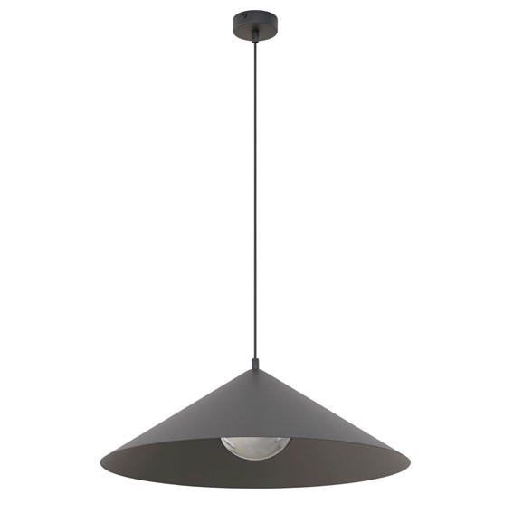 Lampa Wisząca MONO 1L Czarny/Grafitowy
