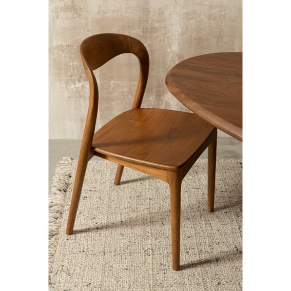 Krzesło MILEY Brązowy