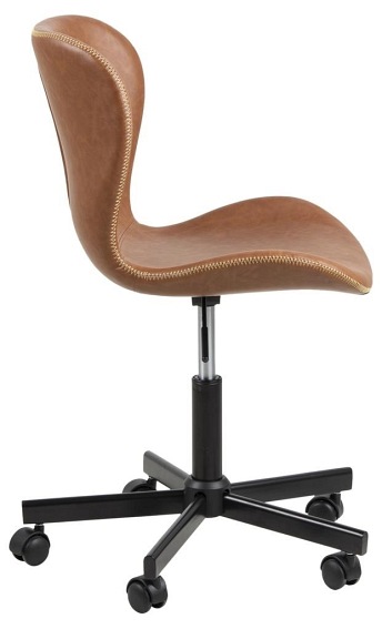 Fotel Biurowy BATILDA PU Brandy