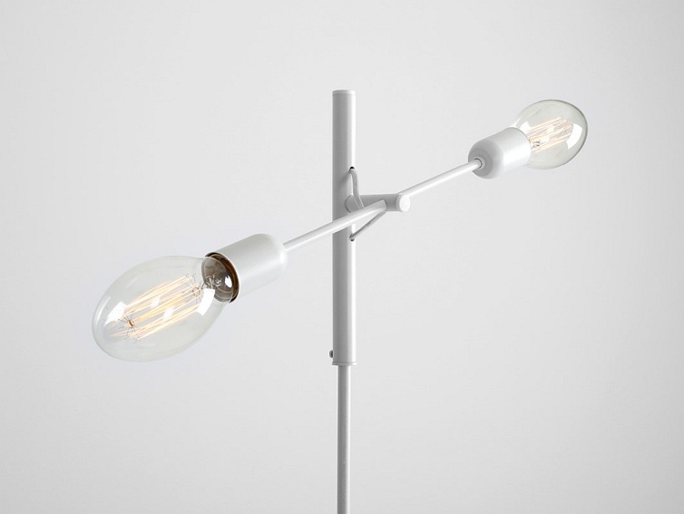 Lampa podłogowa TWIGO FLOOR 2 – biały