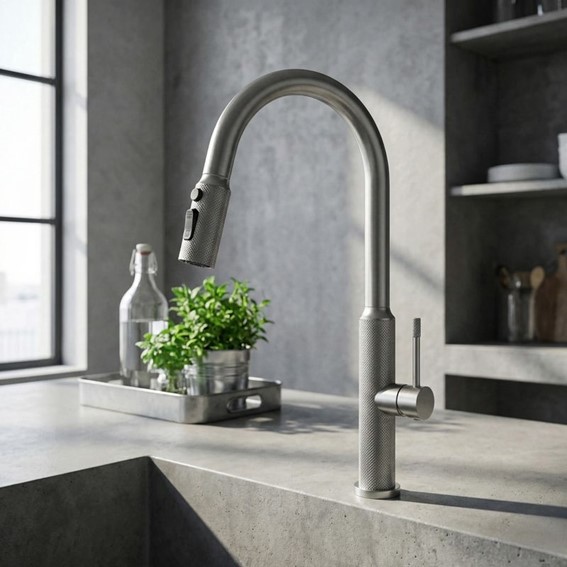 Bateria Kuchenna MASTER Nikiel Szczotkowany