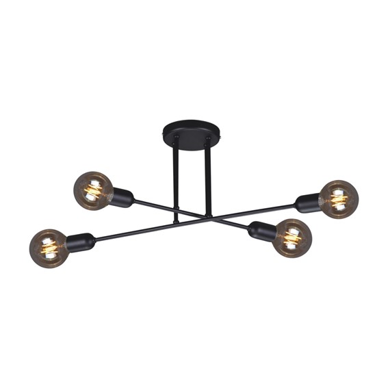 Lampa Sufitowa SITYA BLACK K-4382 Czarny