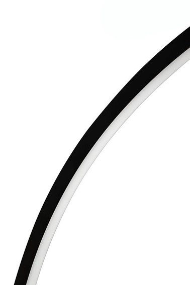 Lampa Ścienna HOOP 60 Czarny