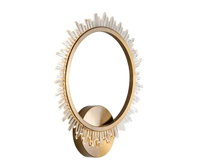 Lampa Ścienna BEAU Złoty