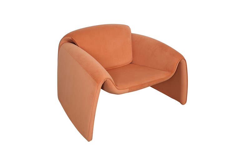 Fotel NUA N78-30 Pomarańczowy