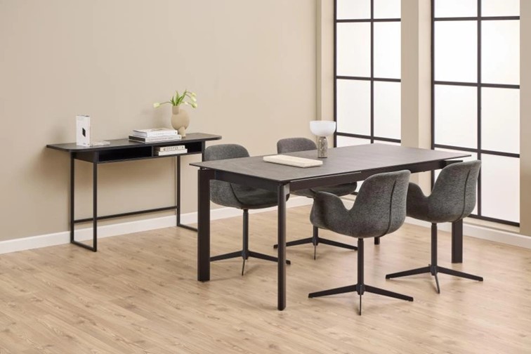 Stół Rozkładany PALERMO (180-240)x90 Czarny