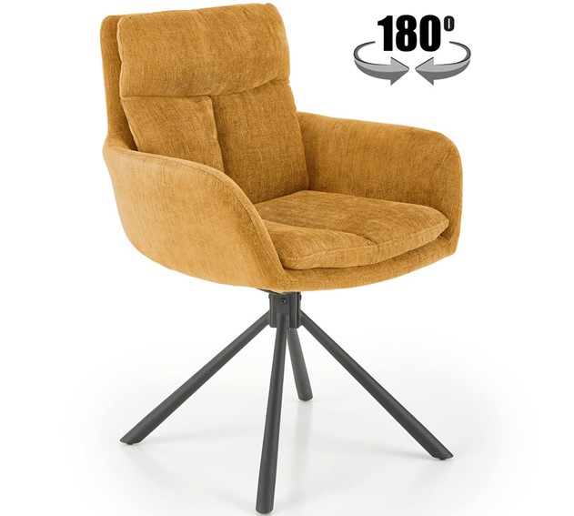 Krzesło K495 Musztardowy