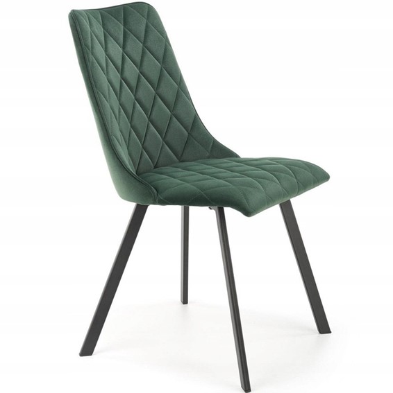 Krzesło K450 Czarny/Ciemny Zielony