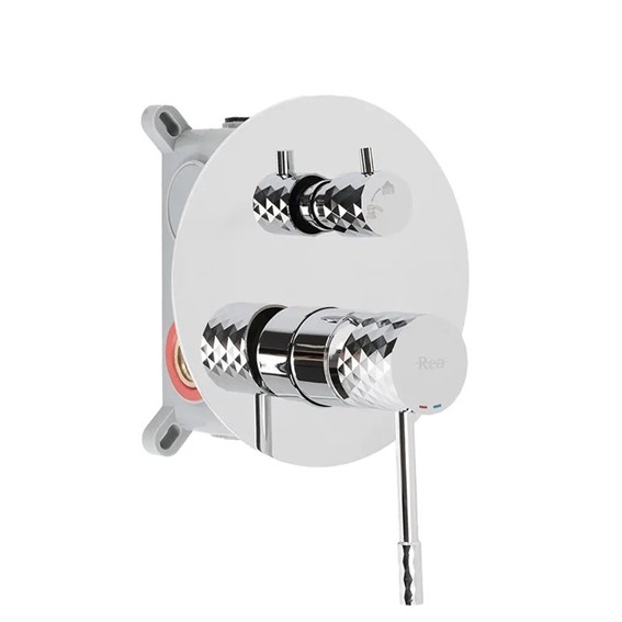 Zestaw Natryskowy Podtynkowy LUNGO DIAMOND Chrom