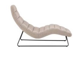 Szezlong CHAPLIN Beżowy Monza 60