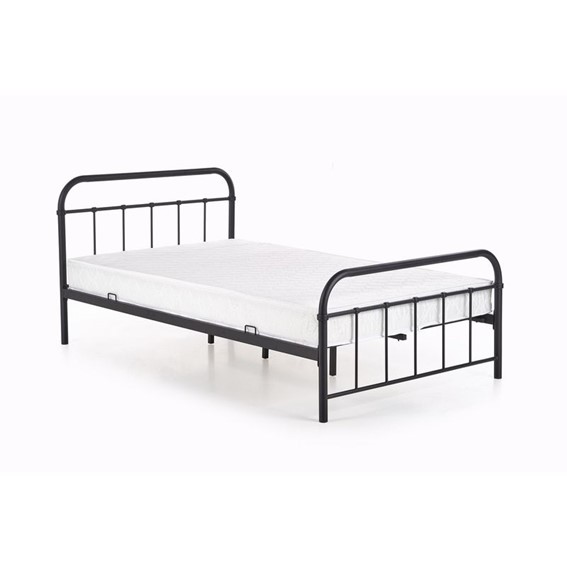 Łóżko LINDA 120x200cm czarne