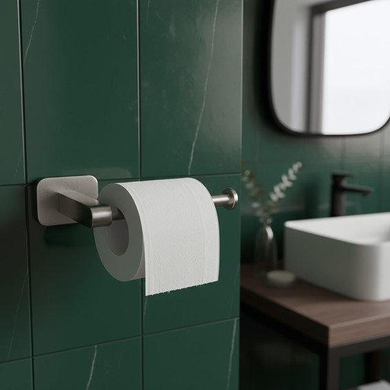 Uchwyt na Papier Toaletowy NICO 5909 Nikiel Szczotkowana