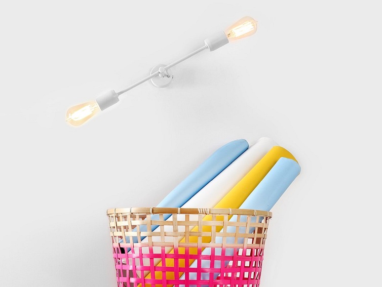 Lampa ścienna TWIGO WALL 2 S – biały