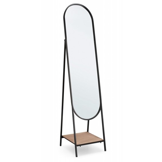 Lustro Stojące VALENTIN Czarny