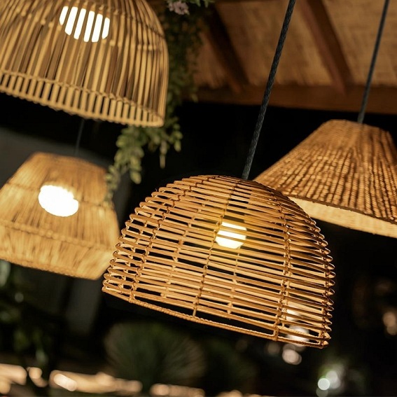 Lampa Wisząca BOSSA 20 HANG INDOOR Naturalny