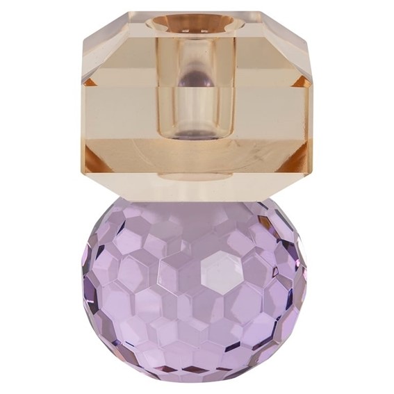 Świecznik MIRNE Fioletowy